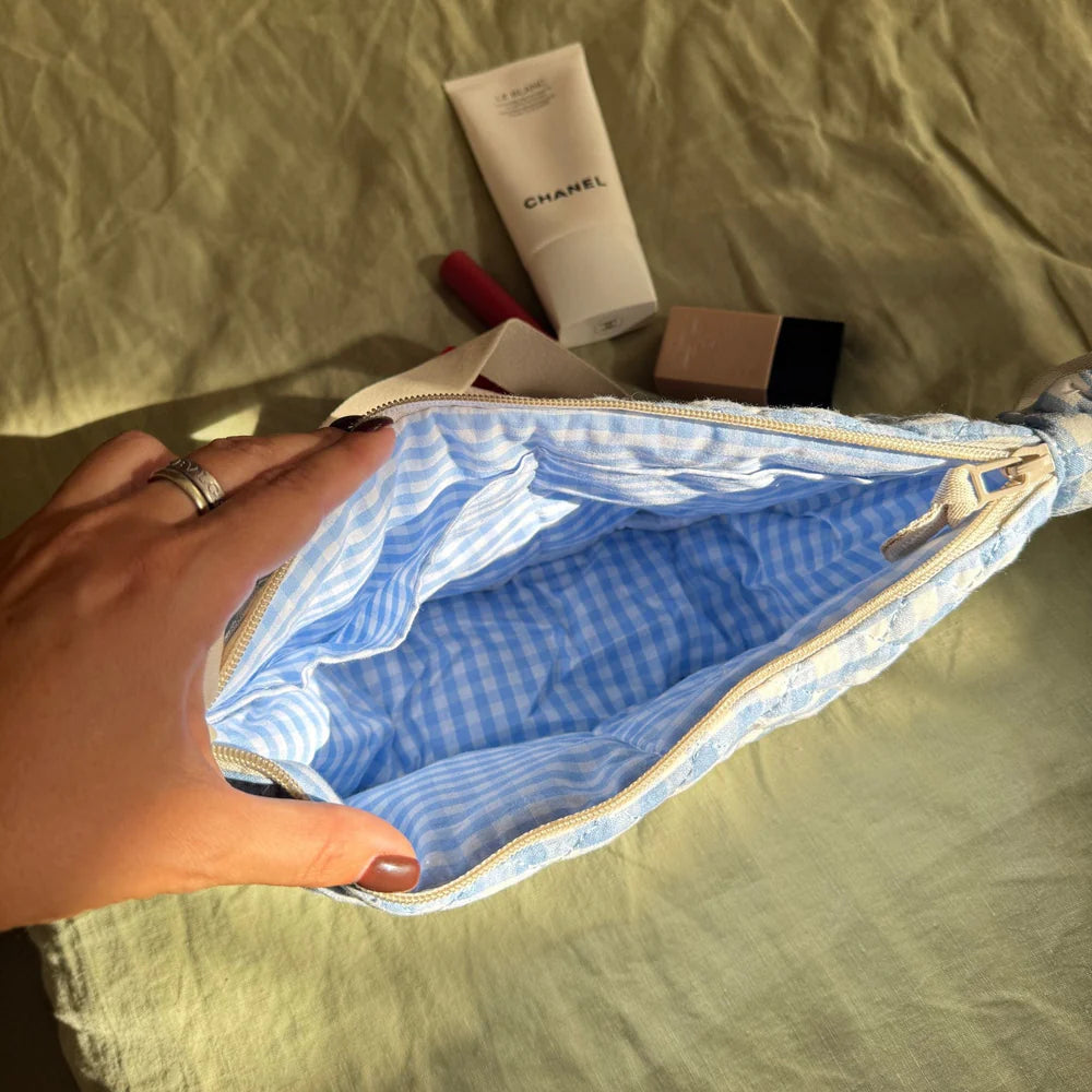 Moon Nude Handmade Azure Mini Shoulder Bag