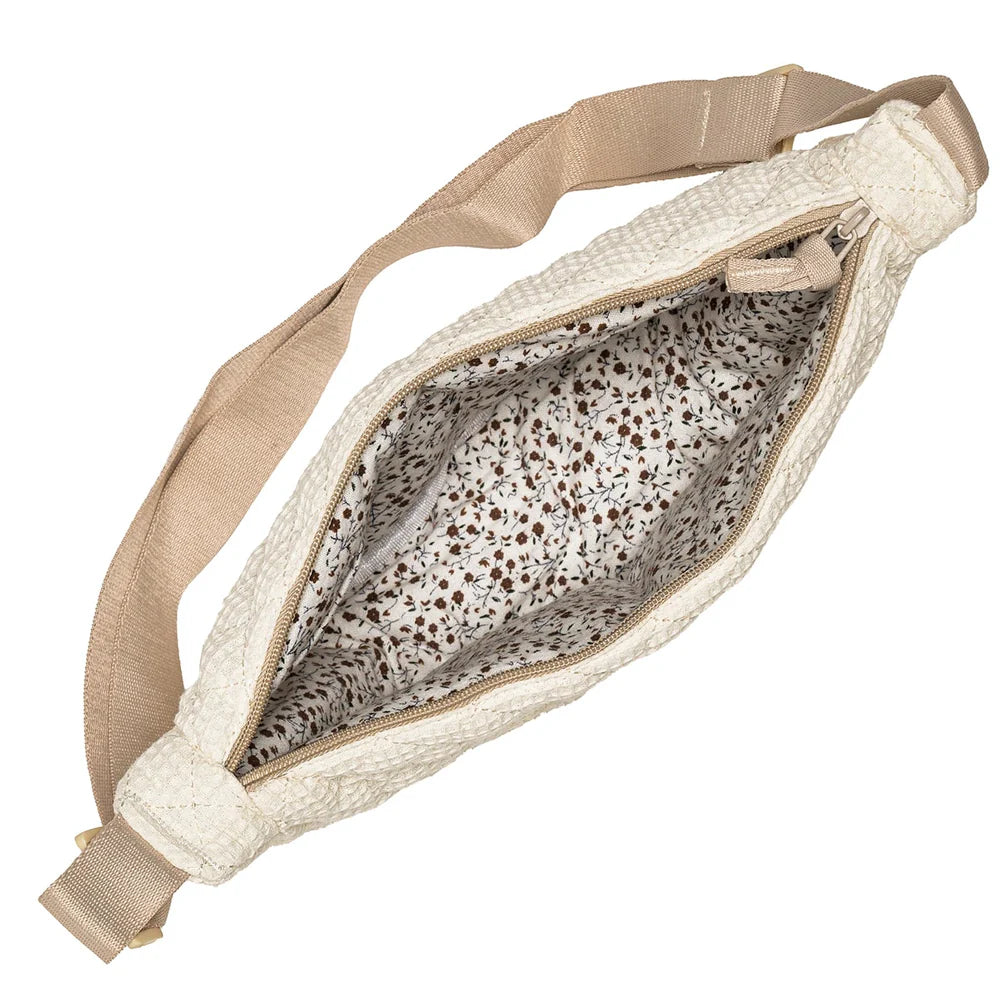 Moon Nude Handmade Cream Mini Shoulder Bag