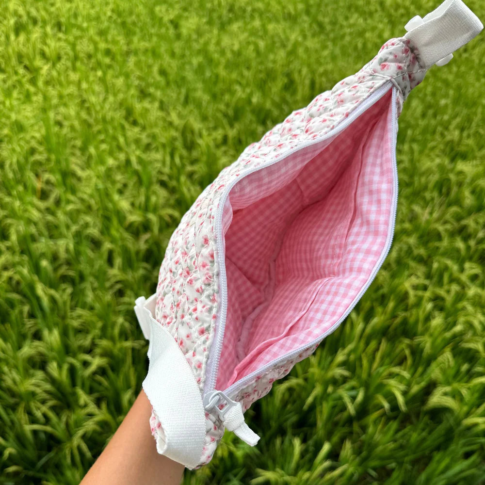 Moon Nude Handmade Peony Mini Shoulder Bag