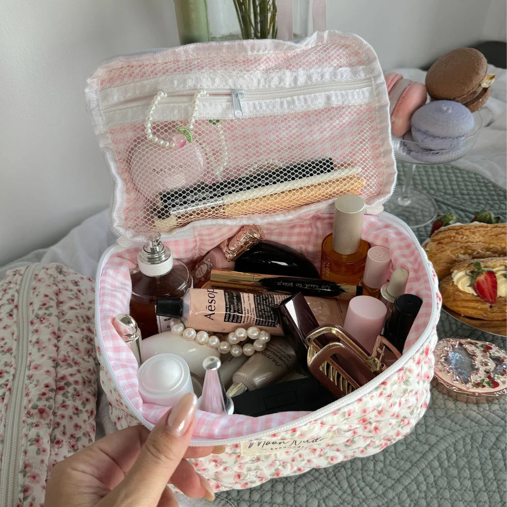 Moon Nude Handmade Poeny Vanity Bag