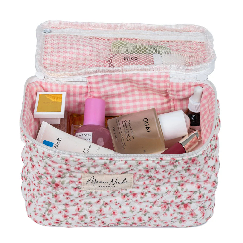 Moon Nude Handmade Poeny Vanity Bag